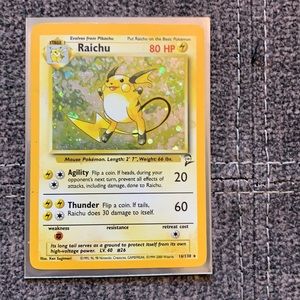 Raichu Card
